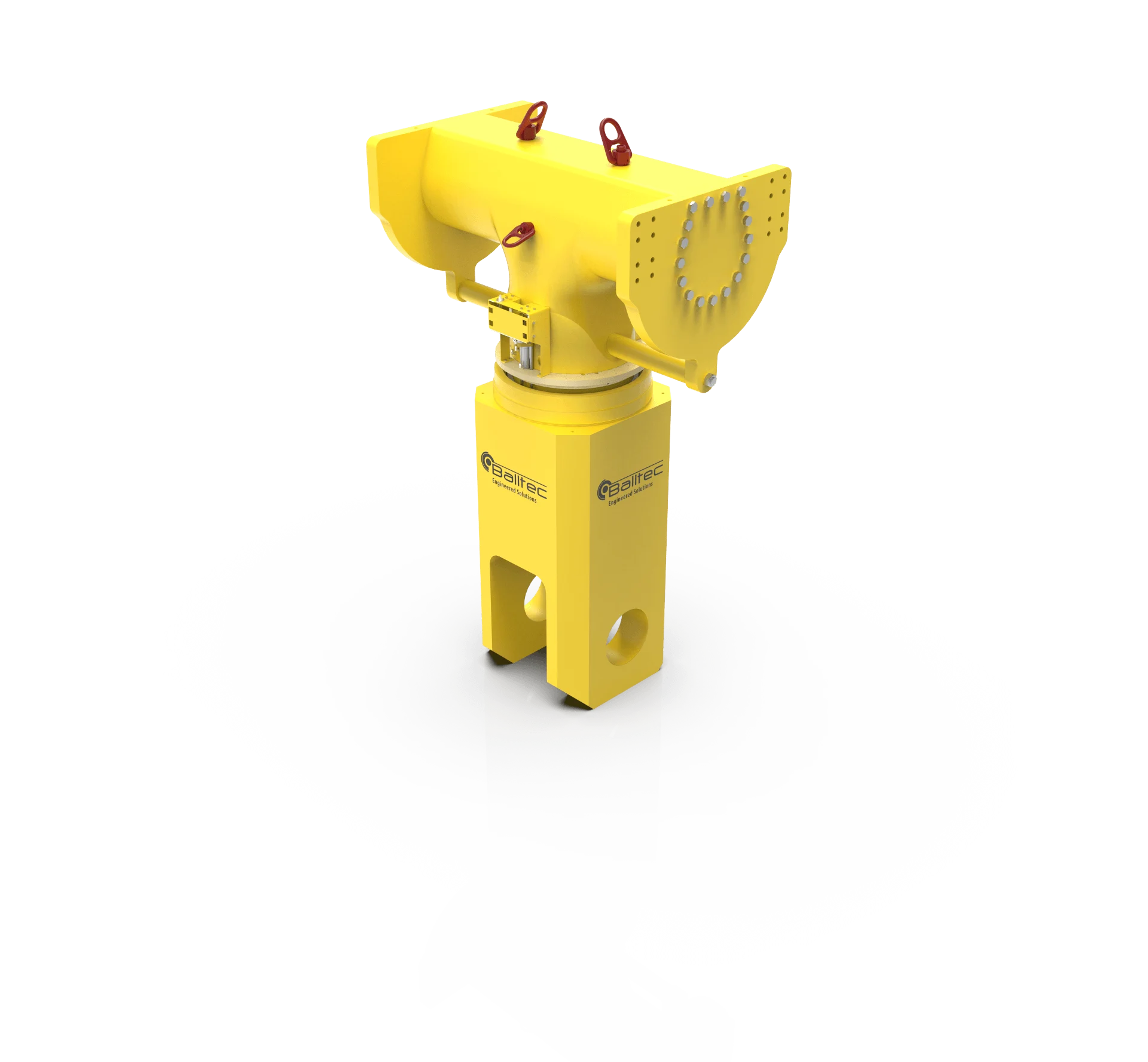 LiftLOK, ballgrab, ball and groove, 3000 mT, high load, Quick release disconnect, remote connector, receptacle, 3D