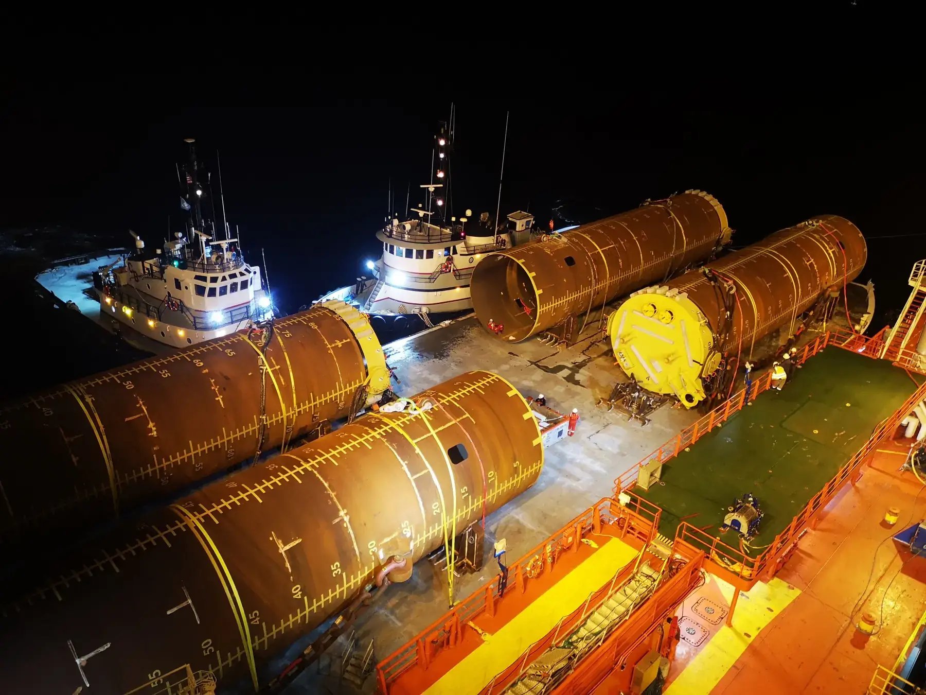 Suction Piles on deck, Catenary Mooring​, 26 954 KN, MoorLOK Connector, 26 954 kN MBL​, 35 year design life​