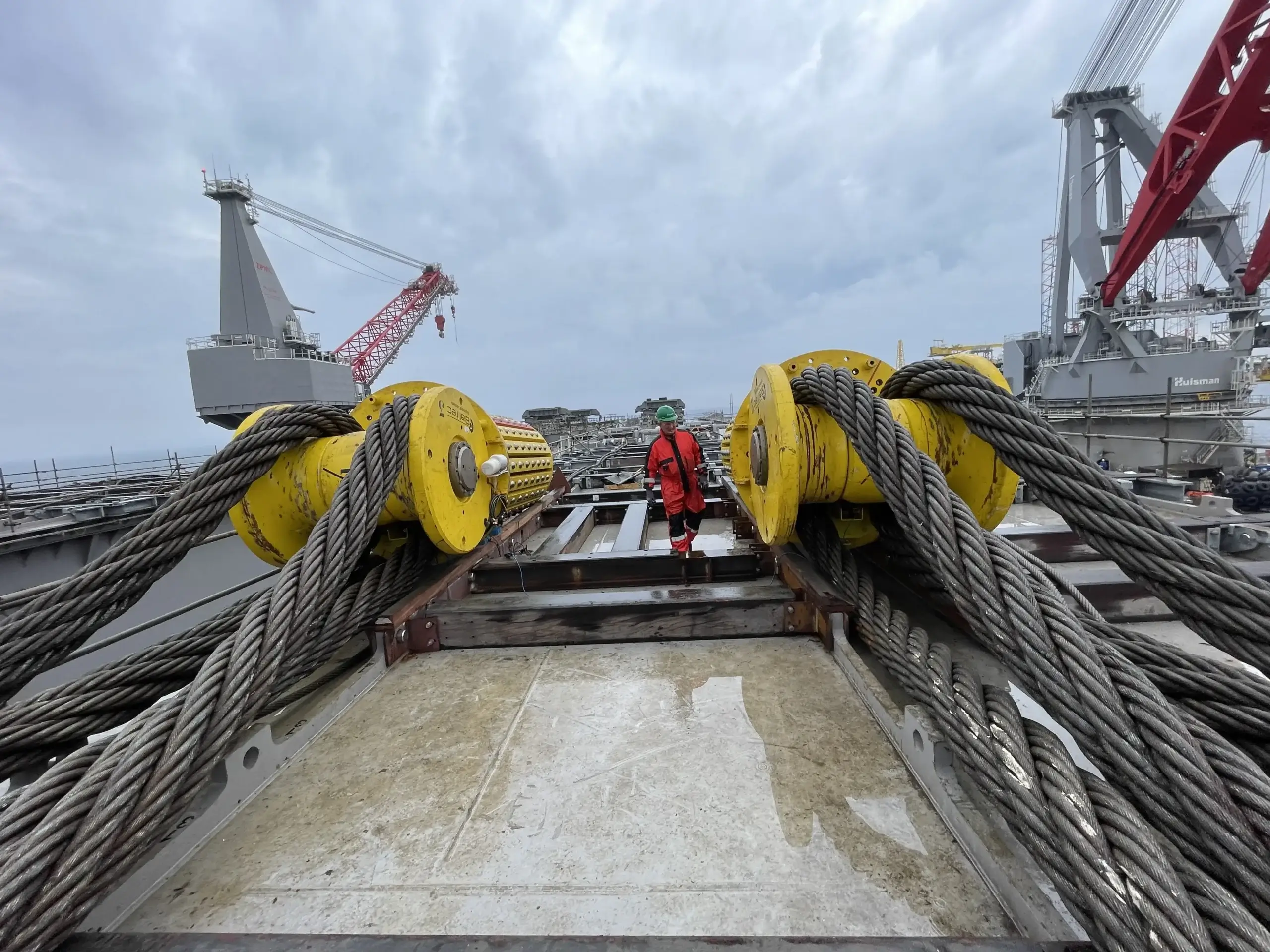 LiftLOK, 3000 mT, connector, decommissioning, Allseas Pioneering Spirit, oil platform jackets