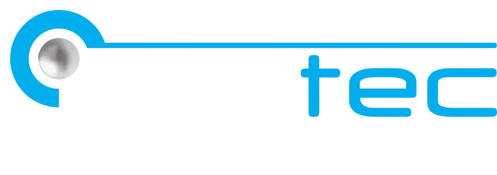 Balltec logo with white and blue text