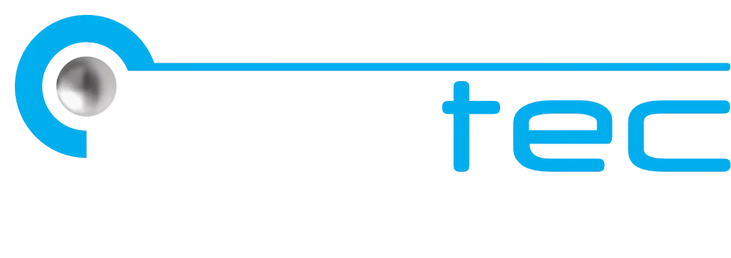 Balltec logo with white and blue text