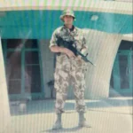 David Robinson, Project Manager in his RAF days