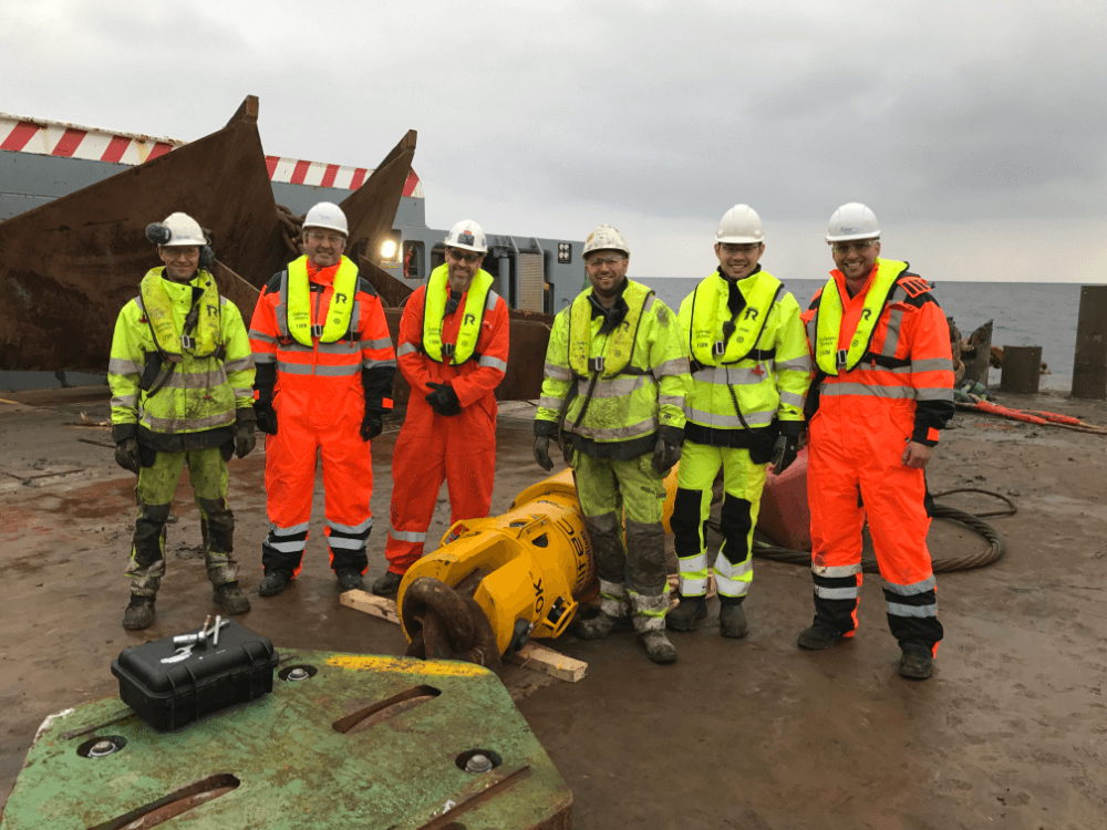 Career with Offshore Engineers onboard vessel with RigLOK Subsea Mooring Connector